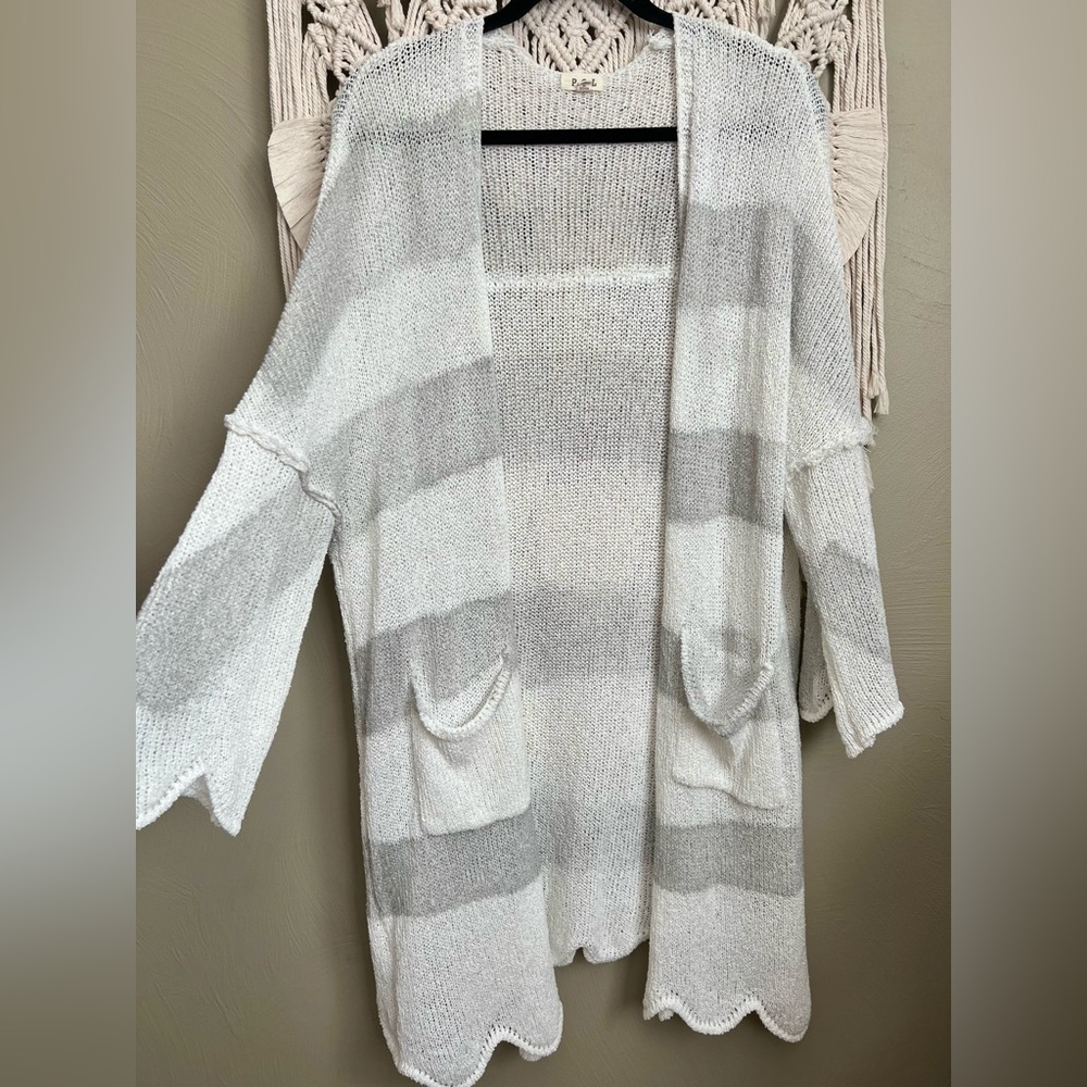 POL Open Knit Duster